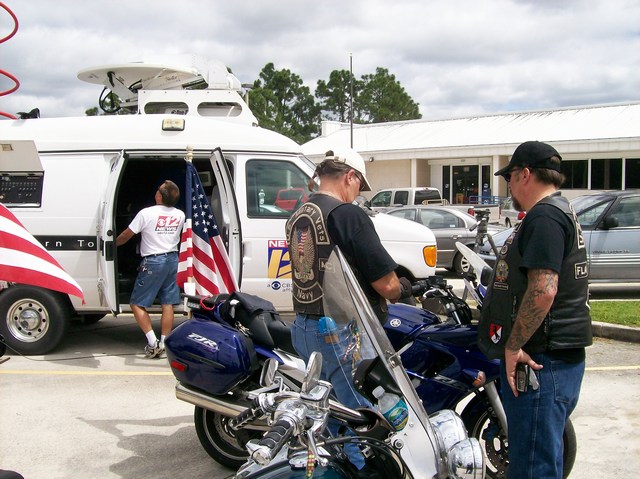 New Flag At Port St Lucie Post Office